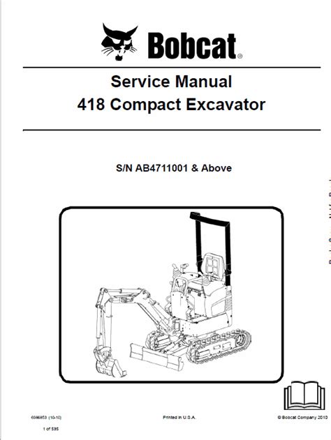 bobcat 418 excavator|bobcat 418 manual.